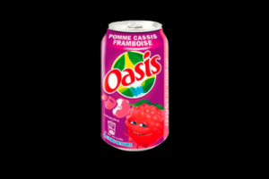 Photo de la formule Oasis pomme-cassis-framboise 33cl